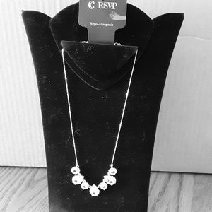 Charming  Charlie  Rhinestone  Necklace